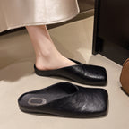 Damen Mules mit modischer metallic Oberfläche und ergonomischer Fußbettung R&B
