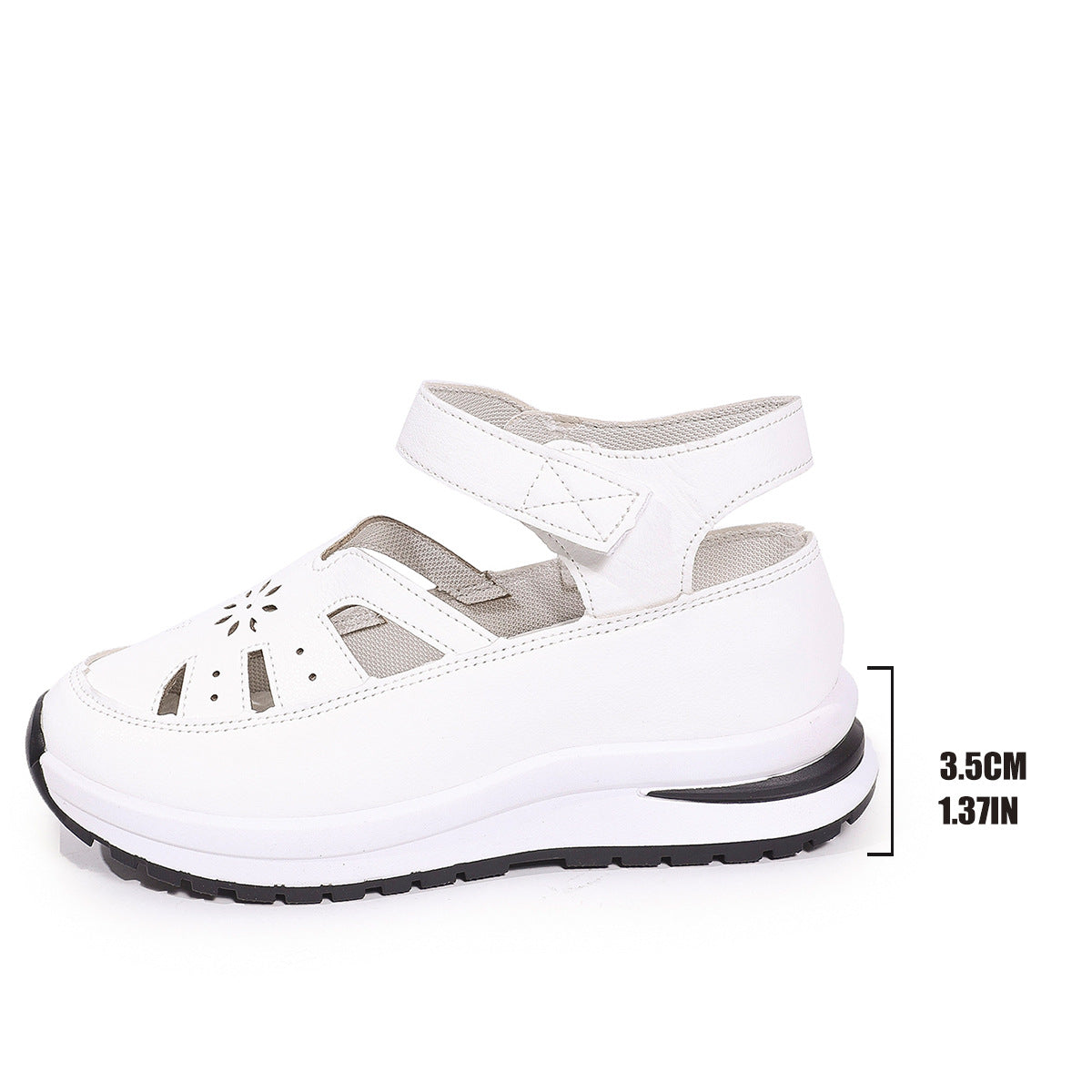 Damen orthopädische Sandalen mit verstellbarem Riemen und atmungsaktivem Obermaterial R&B