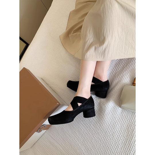 Damen Komfortable Halbschuhe R&B