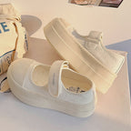 Damen Plateau Schnürschuhe