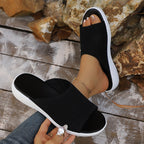Damen bequeme Freizeitsandalen mit atmungsaktivem Netzdesign R&B
