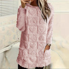 Damen Kuscheliges Sweatshirtkleid R&B