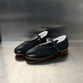 Damen elegante Slipper mit verstellbarem Riemen und weicher Innensohle R&B