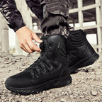 Herren hochgeschnittene Outdoor-Schuhe mit innovativem Schnellschnürsystem R&B