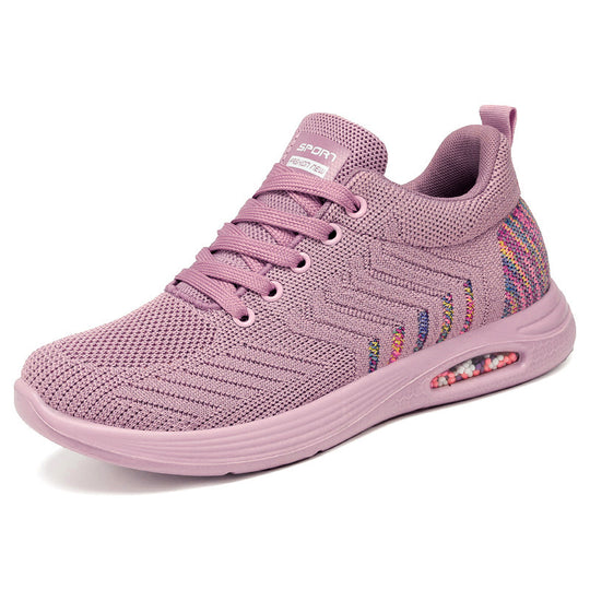 Damen Luftgepolsterte Sport Sneakers R&B