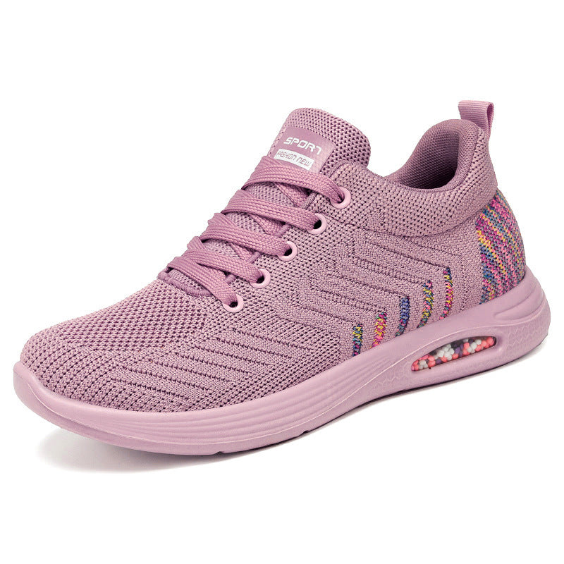 Damen Sportliche Sneakers mit atmungsaktiver Netzstruktur und Dämpfungstechnologie R&B