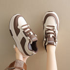 Damen Komfortable Sneakers mit erhöhter Sohle und sportlichem Design R&B