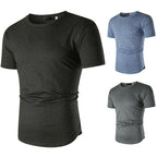Herren sportliches T-Shirt mit atmungsaktiver Funktionsfaser und bequemer Passform