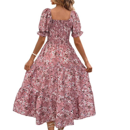 Damen Maxikleid mit Blumenmuster R&B