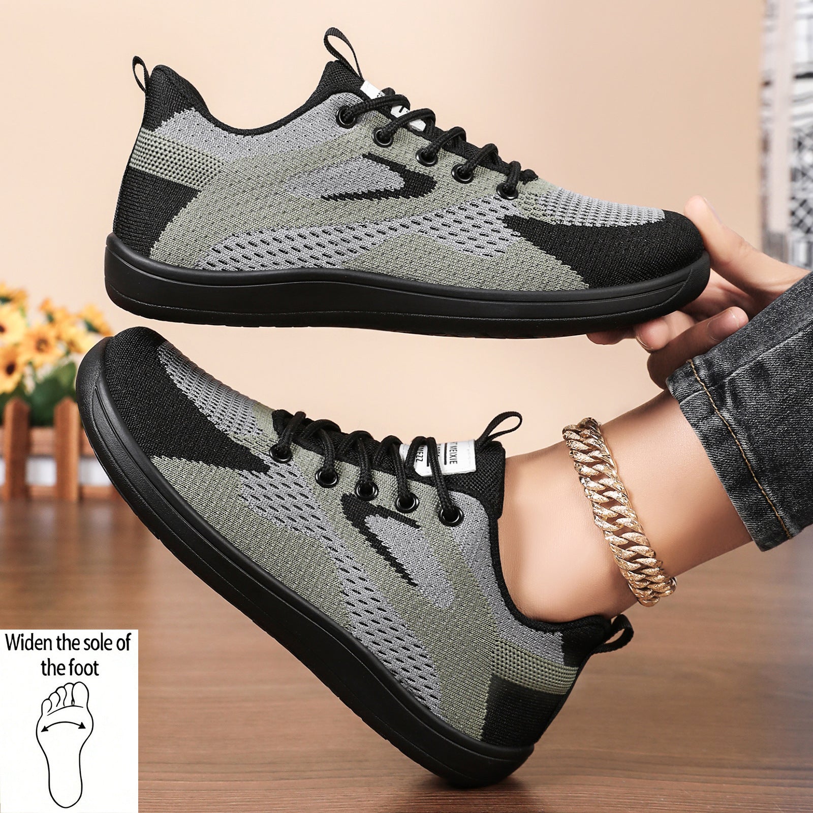 Damen Sportliche Leichtgewicht Sneakers