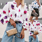 Damen Modische Bluse mit floralem Muster R&B