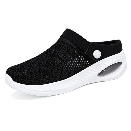 Damen Leichte Clogs mit Atmungsaktivem Obermaterial und Flexiblem Fußbett R&B