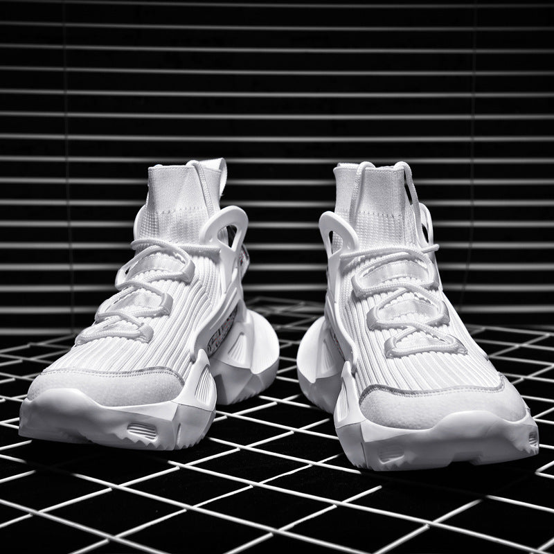 Damen High-Top Sneakers mit innovativem Futuristischem Design R&B