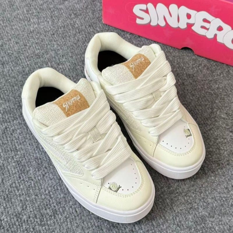 Damen Sportliche Sneakers mit tierischen Motiven und atmungsaktiver Oberflächenstruktur R&B