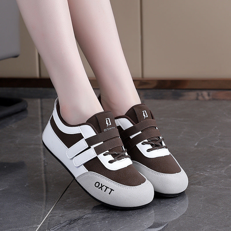Damen Bequeme Sneakers mit elastischem Verschlusssystem und atmungsaktiver Obermaterialstruktur R&B