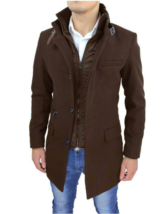 Herren modischer Warmjacke mit innovativem Innenfutter R&B