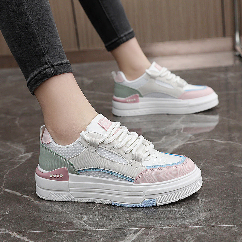 Damen sportliche Sneaker mit modischen Akzenten und dämpfendem Sohlenprofil R&B