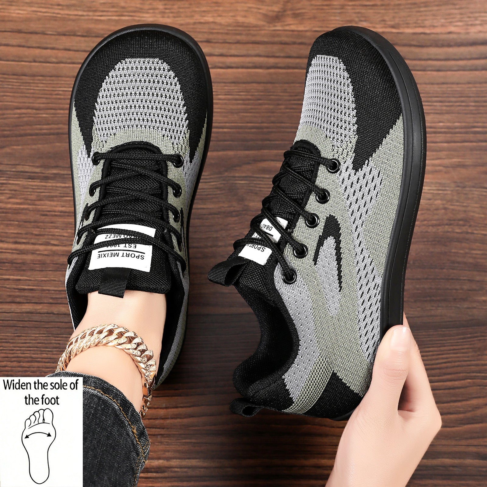 Damen Sportliche Leichtgewicht Sneakers
