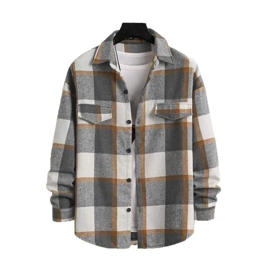 Herren Flanellhemd R&B