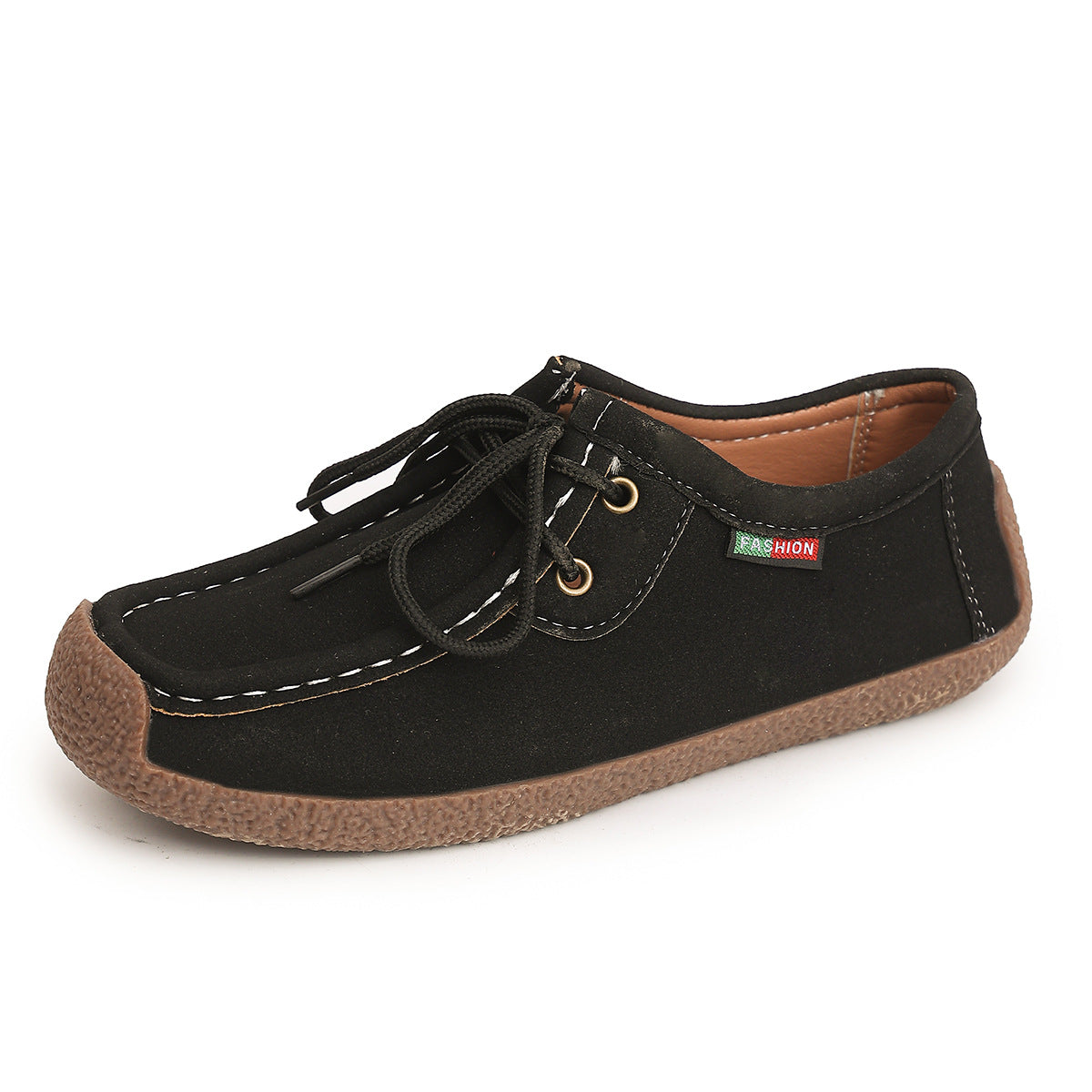 Damen Freizeit-Schuhe im lässigen Slipper-Stil mit bequemer Sohle R&B