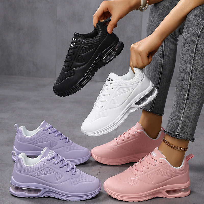 Damen nan leichte Sneaker mit Luftkissen-Zwischensohle und gepolstertem Fersenbereich R&B
