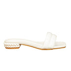 Damen Elegante mules mit breiten Riemen und trendigem Blockabsatz R&B