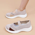 Damen Modische Sneakers mit elastischem Riemen R&B