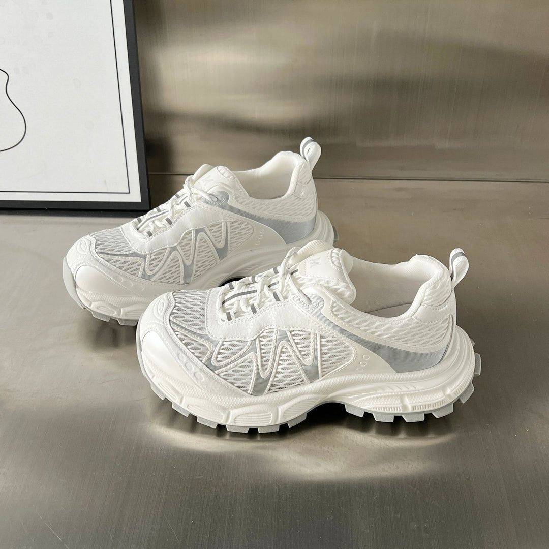 Damen Sportliche Trail Sneakers mit atmungsaktiver Mesh-Oberfläche und rutschfester Sohle R&B