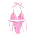 Damen Triangel-Bikini mit verstellbaren BindR&Bändern und nahtlosem Design R&B