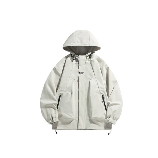 Herren multifunktionale Winterjacke mit isolierendem Fleecefutter und verstellbarer Kapuze R&B