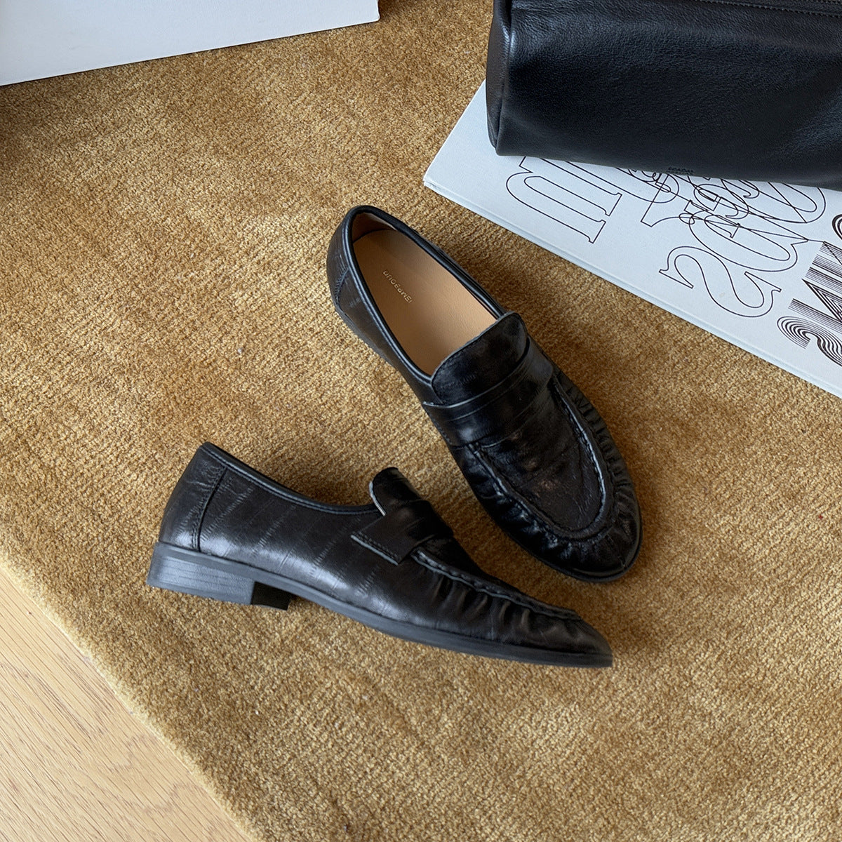 Damen Elegante Mokassins mit weichem Leder R&B