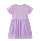 Mädchen Kleid mit floralem Stickdesign und Tüllrock R&B