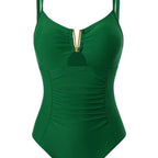 Damen Schwimmanzug mit Raffungen und elegantem Dekor R&B