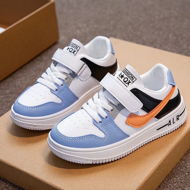 Damen Sportliche Kindersneaker mit verstellbarem Klettverschluss und rutschfester Sohle