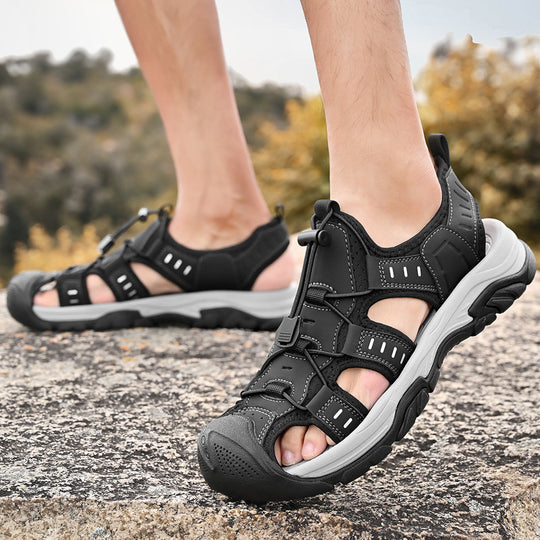Damen Outdoor-Sandalen mit anpassbarem Schnellschnürsystem von R&B