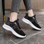 Damen Alltags sneakers mit atmungsaktiver Mesh-Oberfläche und dämpfender Sohle R&B