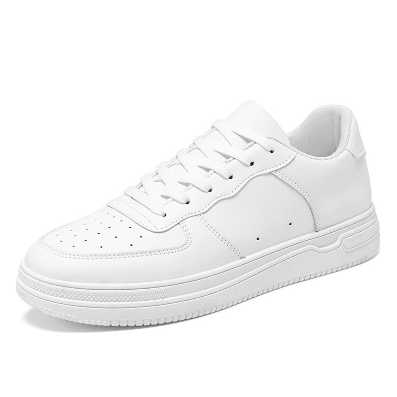 Damen Sportliche Sneakers mit robustem Lederobermaterial und dämpfender Sohle