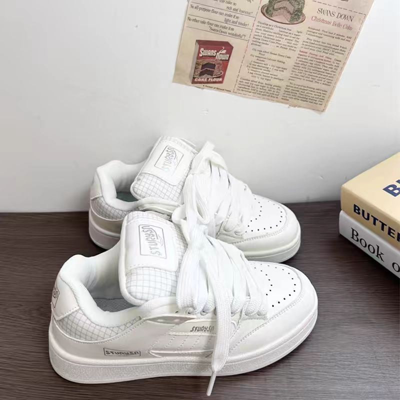 Damen Modische Sneaker mit atmungsaktivem Obermaterial