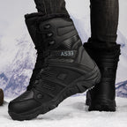 Herren Hohe Winter-Boots mit isolierender Fütterung und rutschfester Sohle R&B