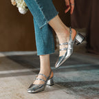 Damen elegante Slingback-Pumps