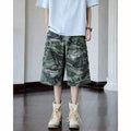Herren Cargo-Shorts mit robustem Camouflage-Design und vielseitigen Taschen