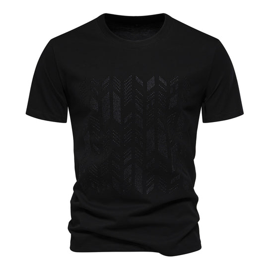 Herren T-Shirt mit innovativem Strukturdesign R&B