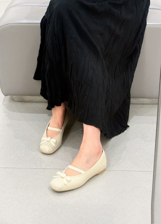 Damen Ballerinas mit dekorativem Schleifen-Design R&B