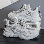 Damen Sportliche Stadt Sneakers mit atmungsaktiver Netzstruktur R&B
