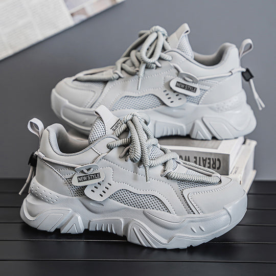 Damen Sportliche Stadt Sneakers mit atmungsaktiver Netzstruktur R&B