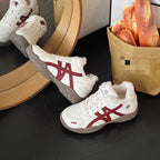 Damen Fleecegefütterte Sneakers mit rutschfester Sohle und modischem Design R&B