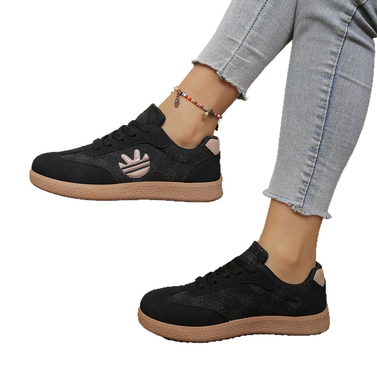 Damen Sneakers mit rutschfester Sohle und weichem Obermaterial R&B