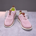 Damen nan gestrickter Derby-Sneaker mit flexibler Rillenlaufsohle und gepolstertem Komfortfußbett R&B