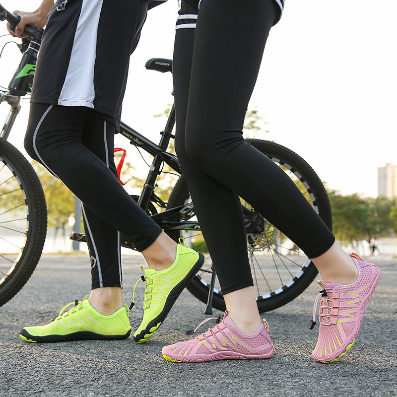 Damen Multifunktionale Aqua-Sportschuhe mit rutschfester Sohle und atmungsaktiver Mesh-Oberfläche R&B