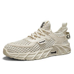 Damen Bequeme und atmungsaktive Sneakers mit innovativer Mesh-Oberfläche R&B